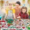 Christmas Giant Coloring Poster/Tablecloth-Christmas Crafts for Kids-30 x 72 Inches Jumbo Paper Coloring Banner Kids Gifts Activities Toys Party Decorations (Christmas)